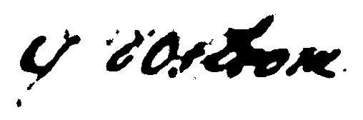 handtekening Gerrit Oostrum