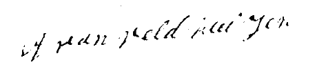handtekening Agatha van Veldhuizen