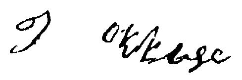 Handtekening Jannigje Okkerse